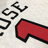 Bulls ROSE #1 White City Edition NBA Jerseys