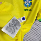 2022/23 Brazil Home 1:1 Quality Yellow Fans Soccer Jersey