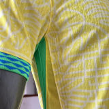 2024/25 Brazil Home Yellow Player Version Jersey