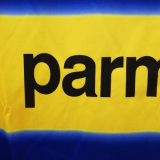 1999-00 Parma Home Yellow Retro Soccer Jersey