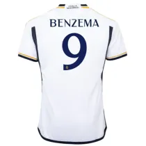 BENZEMA #9 RM Home 1:1 Quality Home Fans Jersey 2023/24 ★★