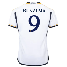 BENZEMA #9 RM Home 1:1 Quality Home Fans Jersey 2023/24 ★★