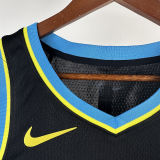 2024 Pacers SIAKAM #43 Black City Edition NBA Jerseys