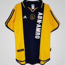 2000/01 AX Away Yellow Retro Soccer Jersey