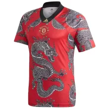 2019/20 M Utd Chinese Dragon Red Fans Jersey