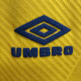 1993/95 Parma Home Yellow Retro Soccer Jersey