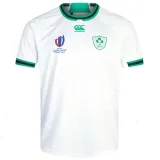 2023 Irish IRFU RUGBY WORLD CUP Away White Rugby Jersey Ireland爱尔兰