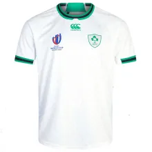2023 Irish IRFU RUGBY WORLD CUP Away White Rugby Jersey Ireland爱尔兰