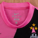 2012/13 JUV Away Pink Retro Soccer Jersey (3 Stars 3星)