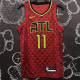 Hawks YOUNG #11 Red NBA Jersey