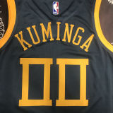 Warriors KUMINGA #00 Black NBA Jerseys