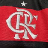 2024/25 Flamengo 1:1 Quality Home Fans Jersey (All Sponsor 全广告)