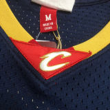 2008/09 Cleveland JAMES #23 Retro Dark Blue NBA Jerseys热压