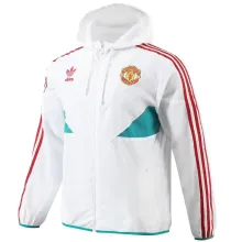 2023/24 M Utd White Windbreaker