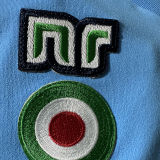 1987/88 Napoli Home Blue Retro Long Sleeve Soccer Jersey