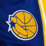 2023 Warriors Blue Retro NBA Cotton Pants