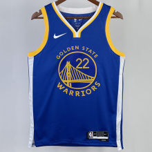 2023/24 Warriors WIGGINS #22 Blue NBA Jerseys