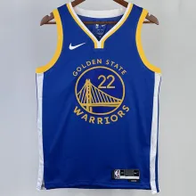 2023/24 Warriors WIGGINS #22 Blue NBA Jerseys