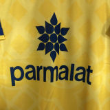 1995/97 Parma Home Yellow Retro Soccer Jersey
