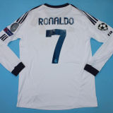 2012/13 RM Home White Retro Soccer Jersey