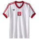 1982 Poland Home White Retro Soccer Jersey