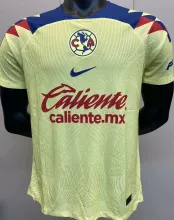 2023/24 Club America Home Yellow Player Version Jersey
