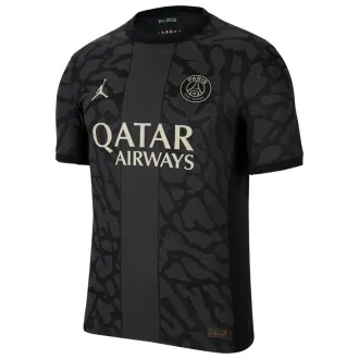 2023/24 PSG 1:1 Quality Third Black Fans Soccer Jersey