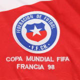 1998 Chile Home Red Retro Soccer Jersey