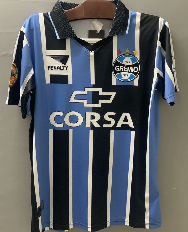 1998 Gremio Home Retro Soccer Jersey