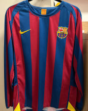 2005/06 BA Home Long Sleeve Retro Soccer Jersey League Edition 联赛版