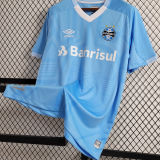 2023 Gremio Third Fans Soccer Jersey (ALL Sponsors)全广告