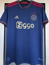 2022/23 AA 1:1 Quality Away Blue Fans Soccer Jersey