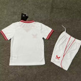 2023/24 Sevilla FC Home White Kids Soccer Jersey