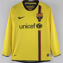 2008/09 BA Away Yellow Long Sleeve Retro Jersey