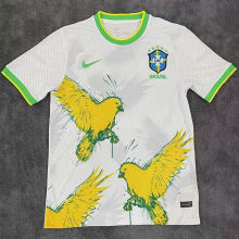 2022/23 Brazil Special Edition White Fans Soccer Jersey
