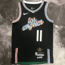 Clippers WALL #11 Black City Edition NBA Jerseys