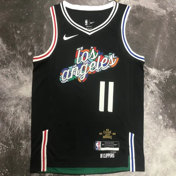 Clippers WALL #11 Black City Edition NBA Jerseys