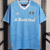 2023 Gremio Third Fans Soccer Jersey (ALL Sponsors)全广告