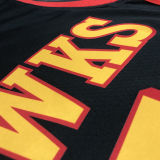 Hawks MURRY #5 Black NBA Jerseys