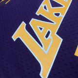 2008/09 Lakers BRYANT #24 Purple Retro NBA Jerseys 热压