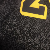 LA Lakers Before #8 After Bryant #24 Black Snake NBA Jerseys Hot Pressed前8后24