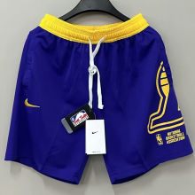 2023/24 Lakers Blue NBA Cotton Pants