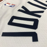 Nuggets JOKIC #15 City Edition Off White NBA Jerseys
