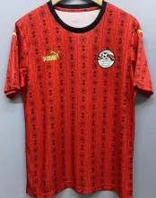 2023/24 Egypt Home Red Fans Soccer Jersey
