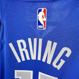 Mavericks IRVING #11 Blue Kids NBA Jersey 热压