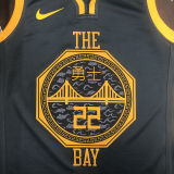 Warriors WIGGINS #22 Black NBA Jerseys