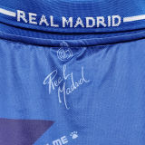 1994-1996 RM Blue Away Retro Soccer Jersey