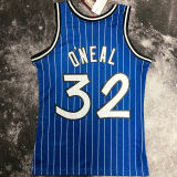 1994/95 Magic ONEAL #32 Blue Retro NBA Jerseys 热压