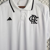 2023 Flamengo White POLO Jersey