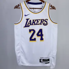 2023/24 Lakers BRYANT #24 White NBA Jerseys 热压